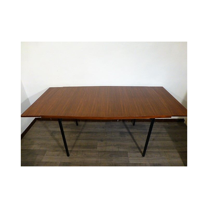 Vintage modernist table in rosewood