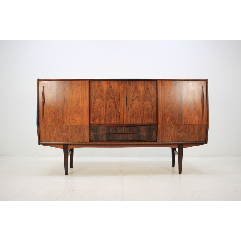 Vintage highboard in rosewood by E.W.Bach