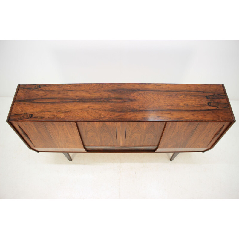 Buffet vintage en palissandre par E.W.Bach