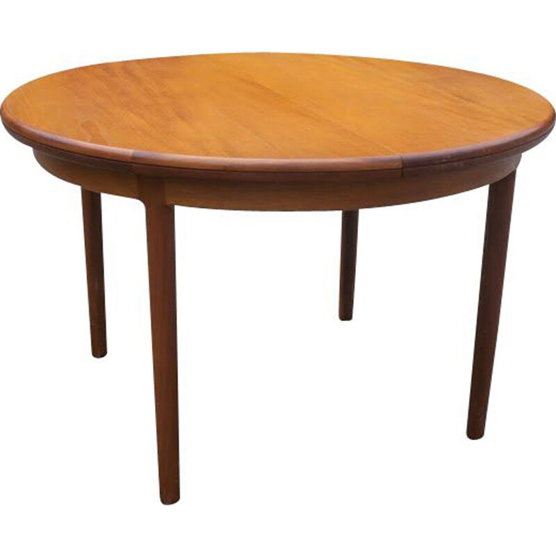 Vintage Danish round table teak