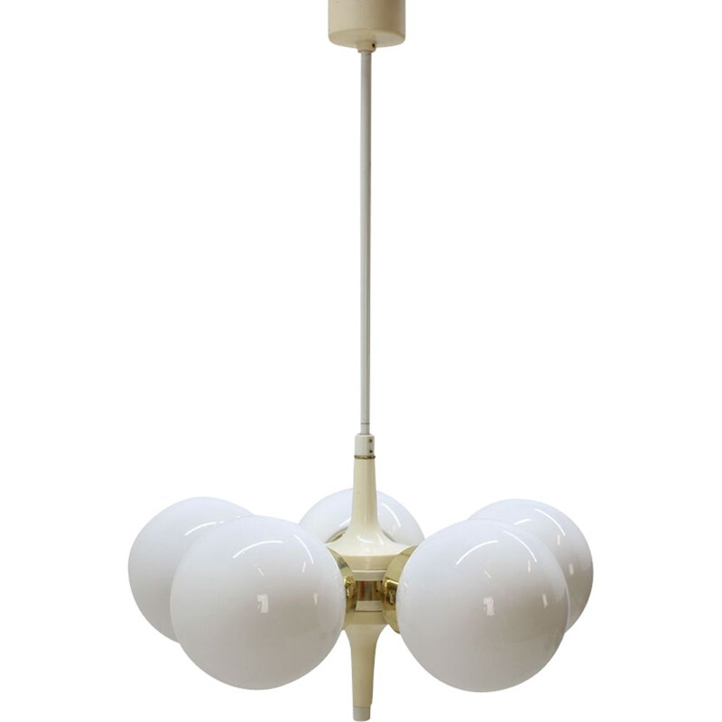 Vintage chandelier Sputnik by Kamenicky Senov