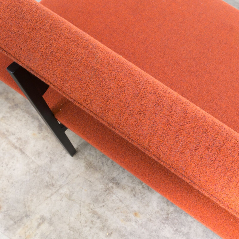 Vintage sofa orange, Gijs van der Sluis model 540