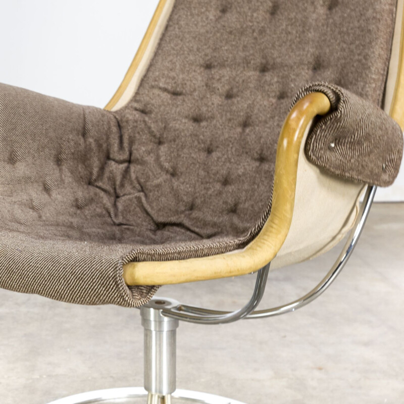 Pair of vintage armchairs by Bruno Mathsson "jetson" for Dux