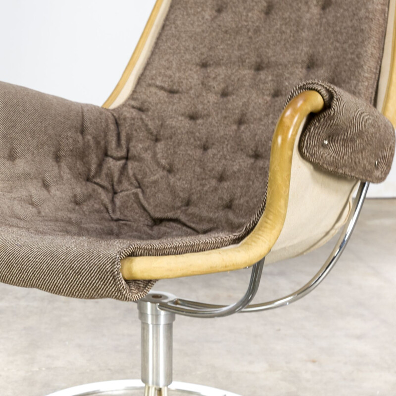 Paire de fauteuils "jetson" vintage par Bruno Mathsson pour Dux