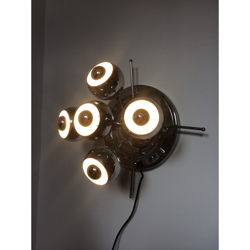 Lamp space age eye ball