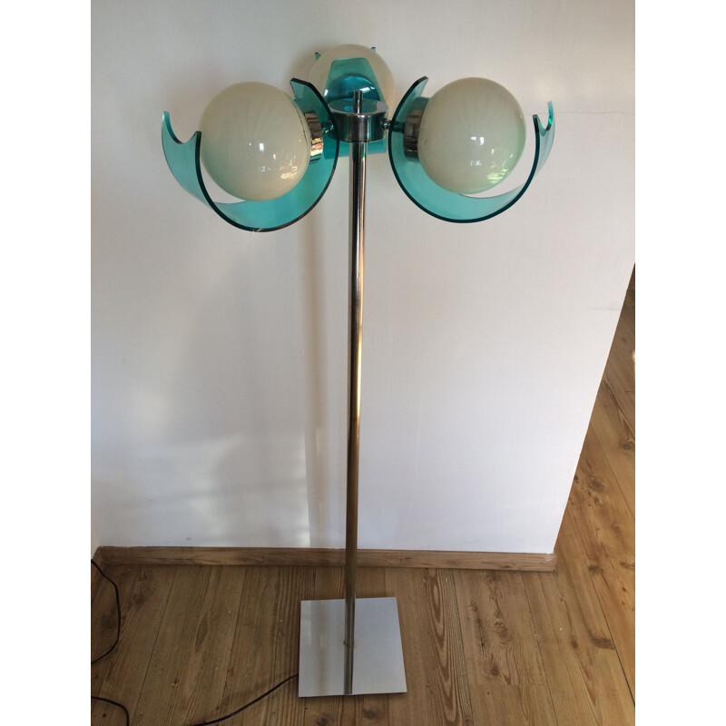 Vintage floor lamp Space-Age design