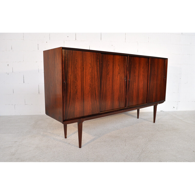 Enfilade Scandinave en palissandre, Gunni Omann - 1961