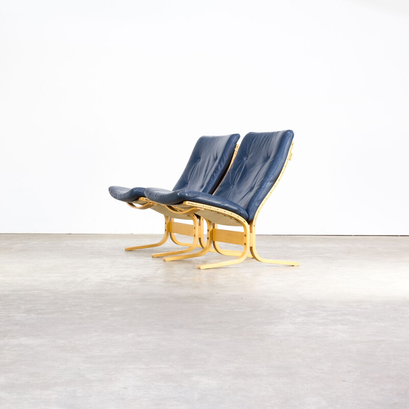 Set of 2 vintage armchair siesta by Ingmar Relling for Westnofa