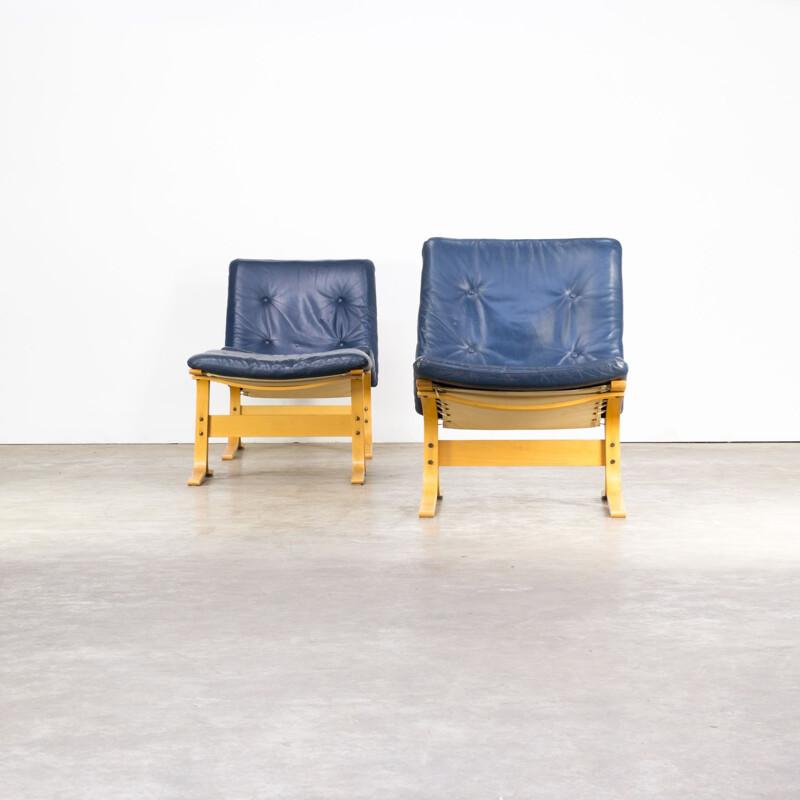 Set of 2 vintage armchair siesta by Ingmar Relling for Westnofa