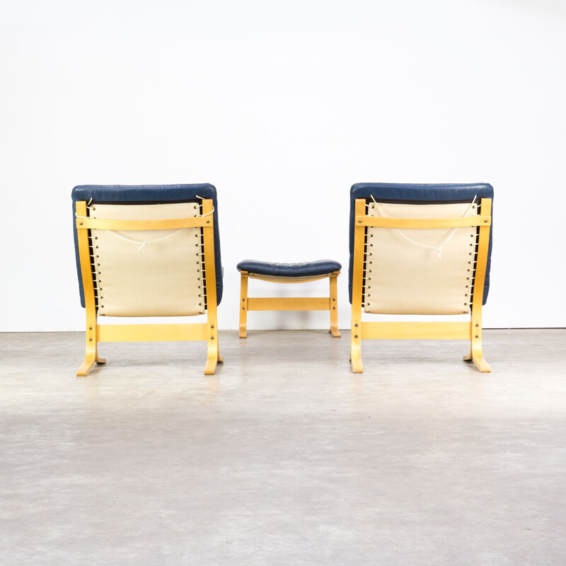 Set of 2 vintage armchair siesta by Ingmar Relling for Westnofa