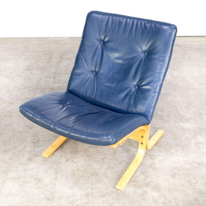 Suite de 2 fauteuil vintage siesta par Ingmar Relling pour Westnofa