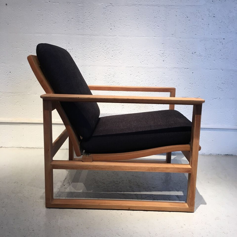 Paire de fauteuils vintage model 191 de Borge Mogensen 