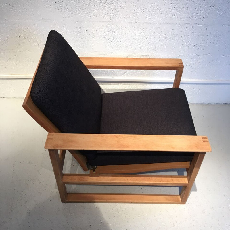 Paire de fauteuils vintage model 191 de Borge Mogensen 