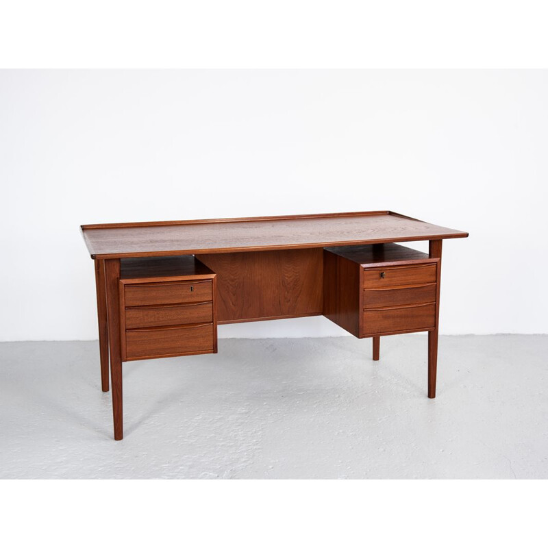 Vintage teak desk by Peter Løvig Nielsen