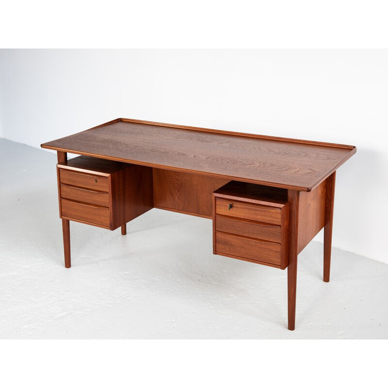 Bureau vintage en teck par Peter Løvig Nielsen