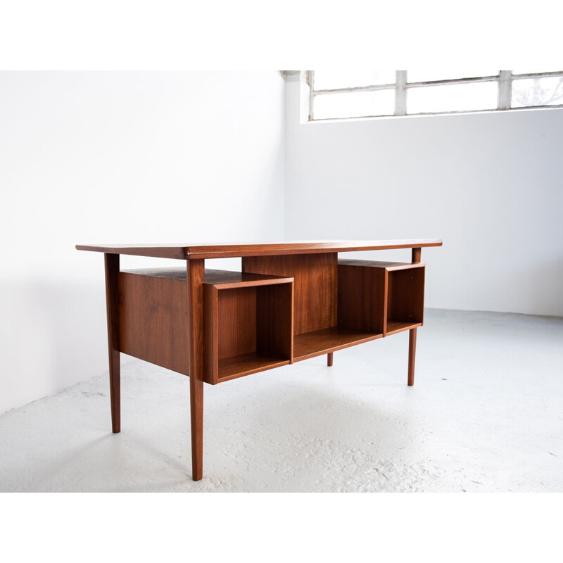 Vintage teak desk by Peter Løvig Nielsen