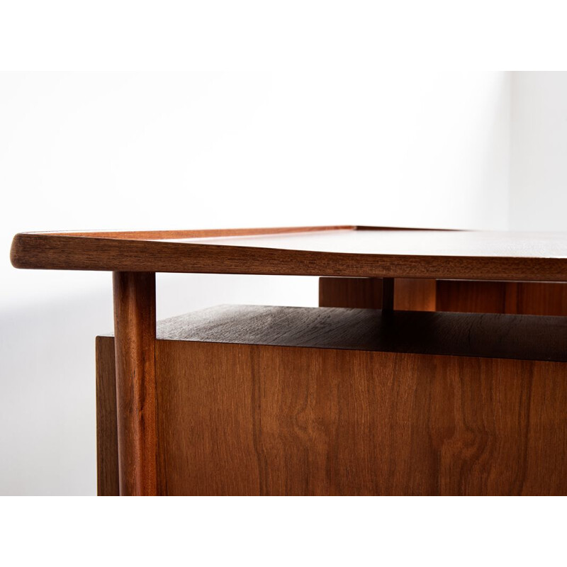 Vintage teak desk by Peter Løvig Nielsen