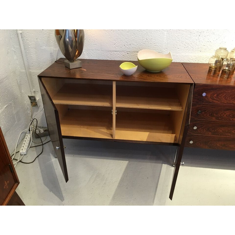 Vintage sideboard in rosewood by Poul Norreklit Sigurd Hansen edition circa 1960