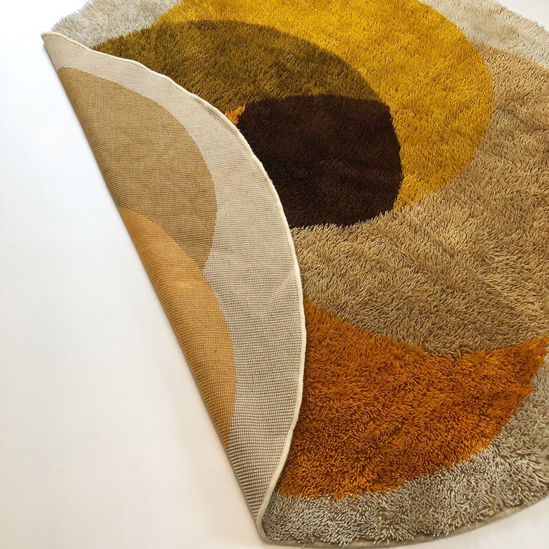 Vintage rug by Desso in multicolour wool 1970