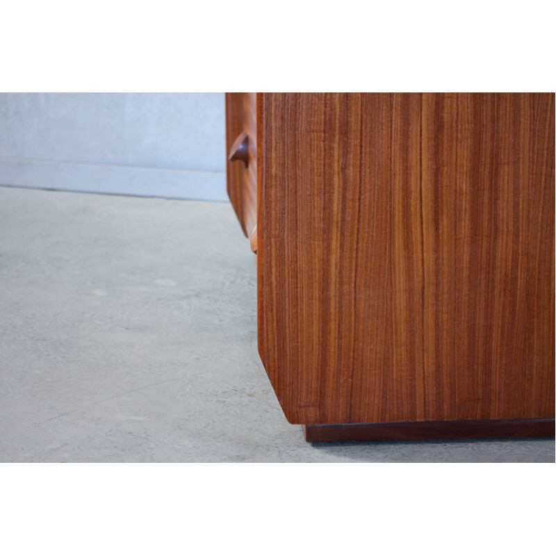 Vintage teak chest of drawers for White & Newton 1960