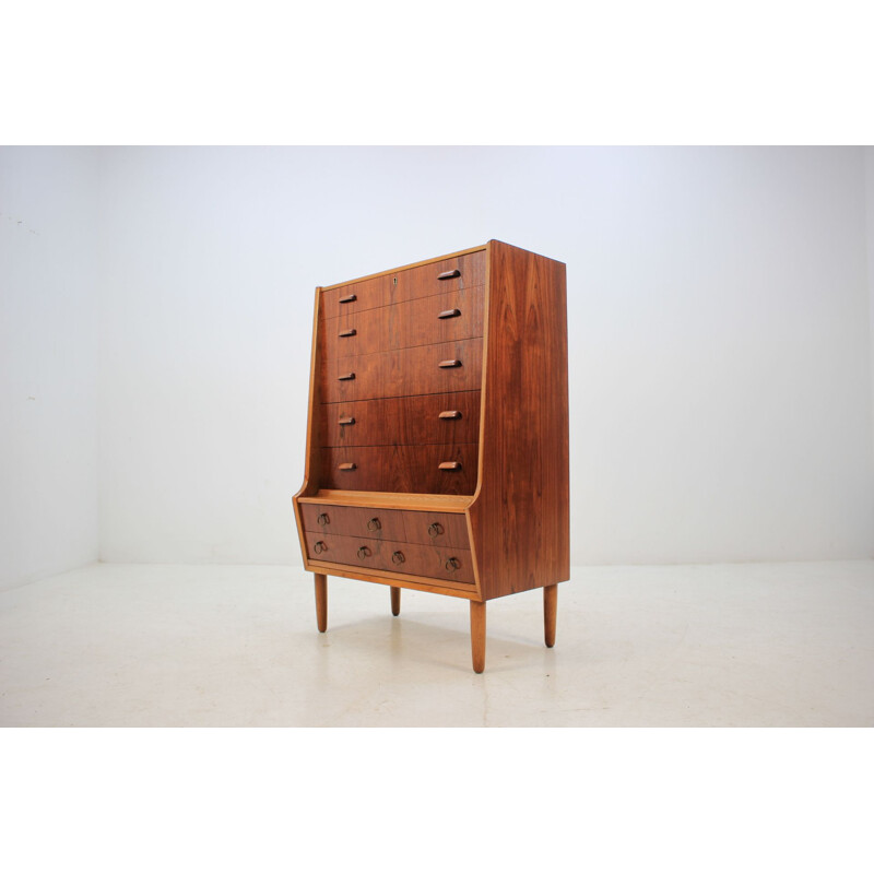 Vintage danish teak chest of drawers 1960