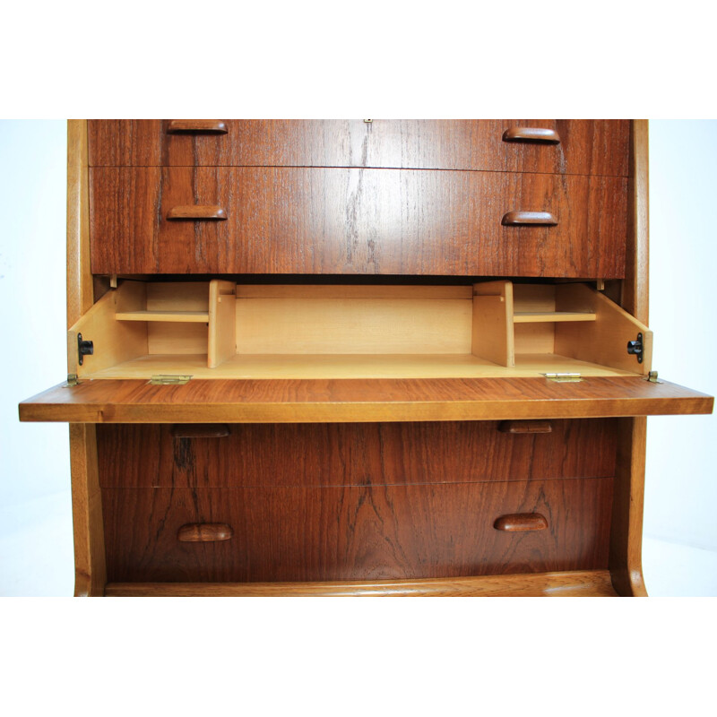 Vintage danish teak chest of drawers 1960