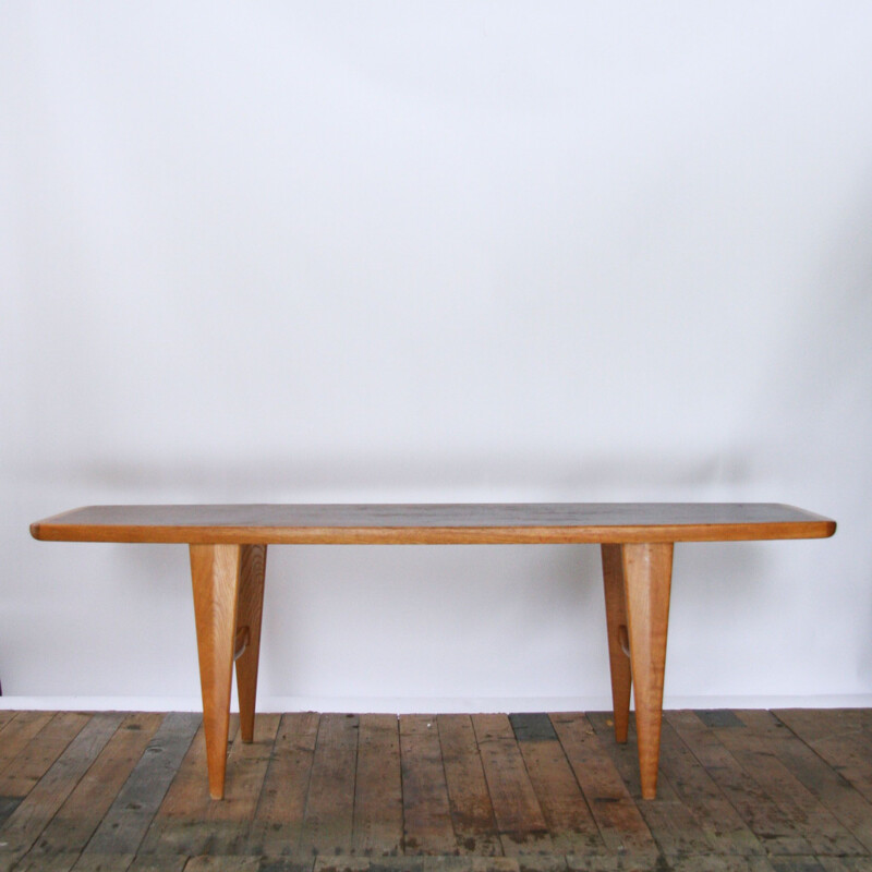 Vintage scandinavian teak coffee table by Ferdinand Lundqvist