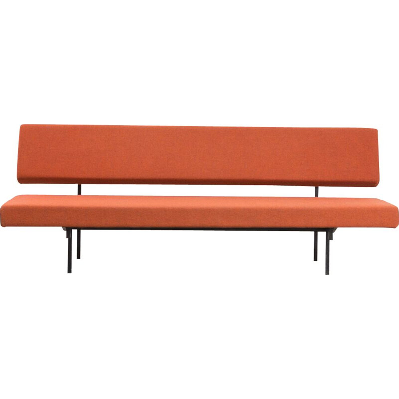 Vintage sofa orange, Gijs van der Sluis model 540