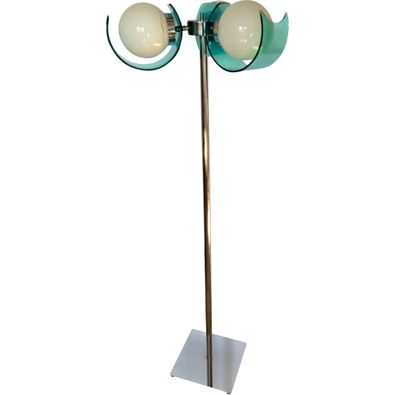 Vintage floor lamp Space-Age design