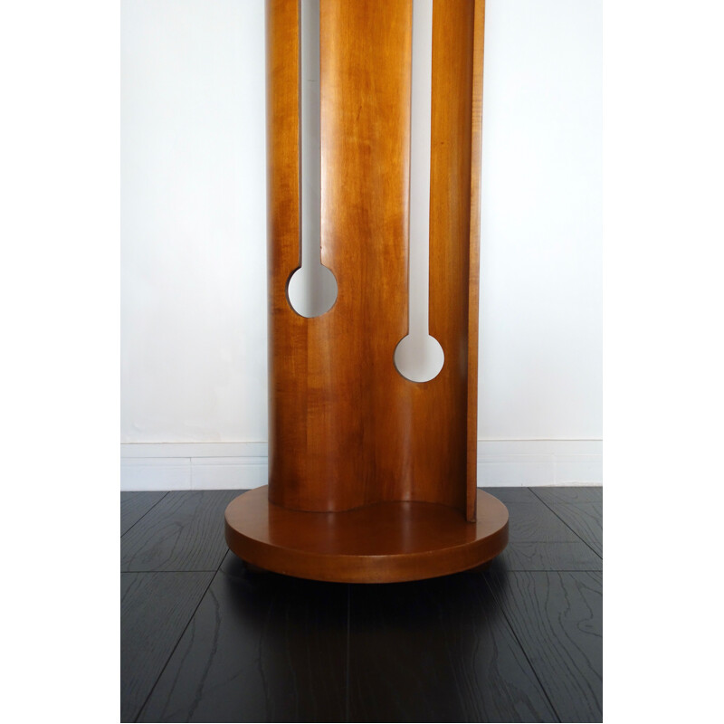 Vintage Italian coat rack in cherrywood