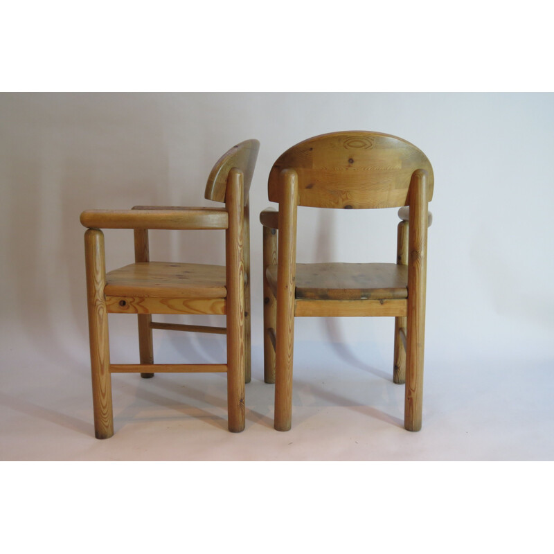 Pair of pine chairs by Rainer Daumiller for Hirtshals