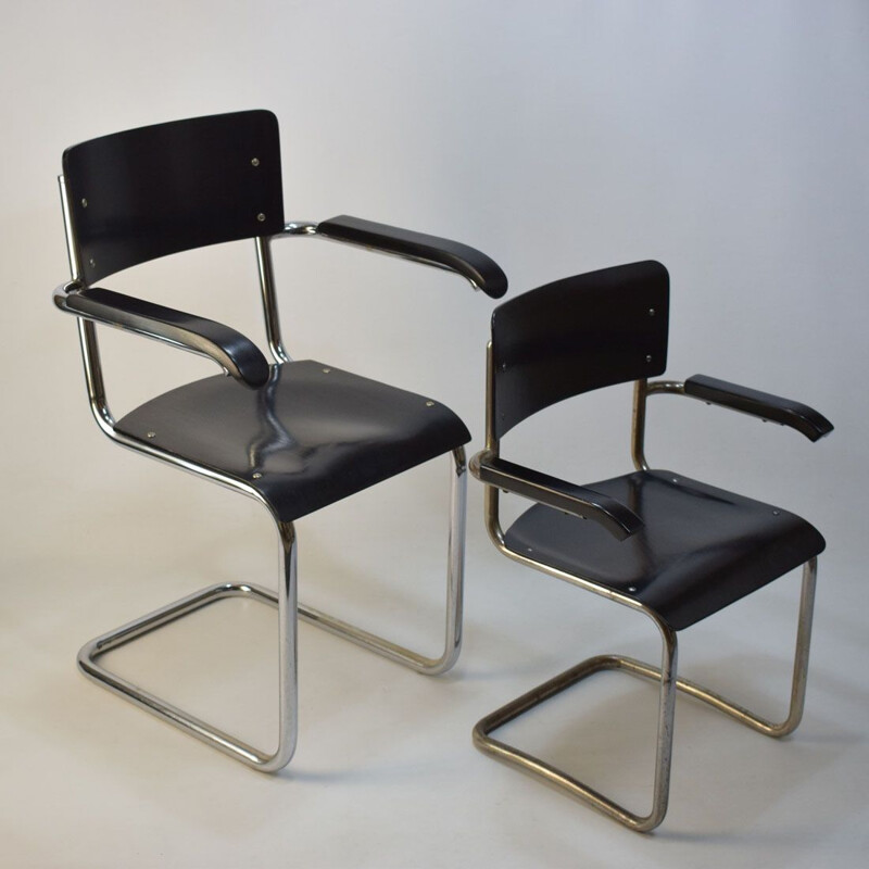 Silla vintage de Mart Stam para Thonet