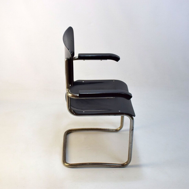 Chaise Bauhaus vintage par Mart Stam