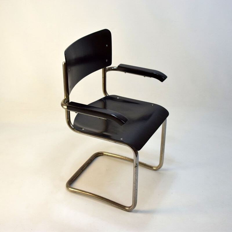 Chaise Bauhaus vintage par Mart Stam