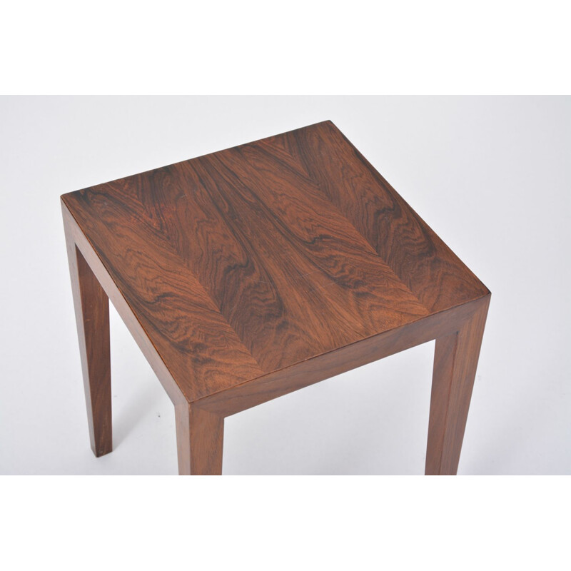 Rosewood side table by Severin Hansen