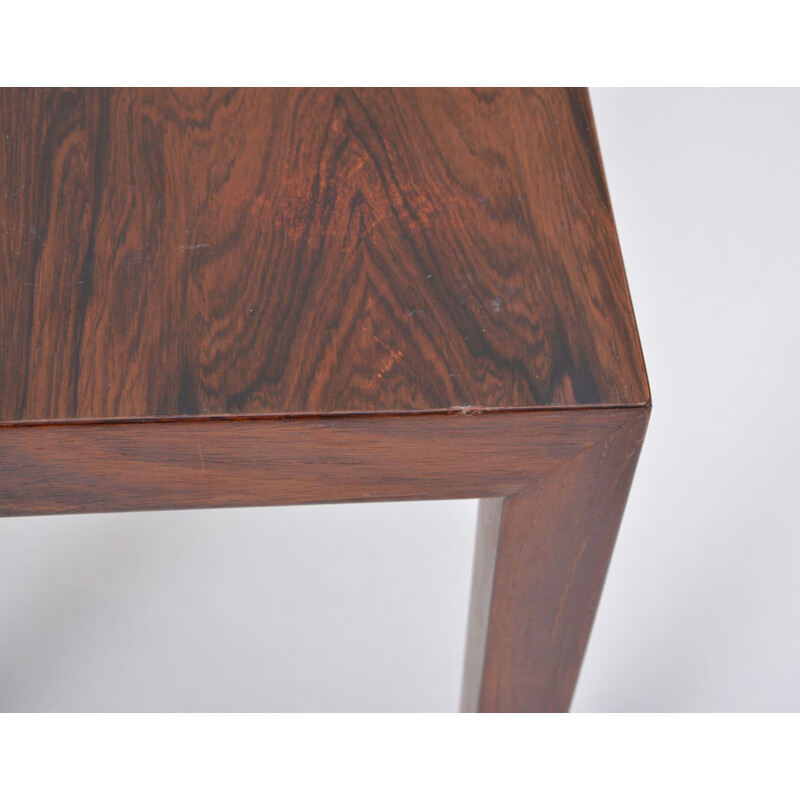 Rosewood side table by Severin Hansen