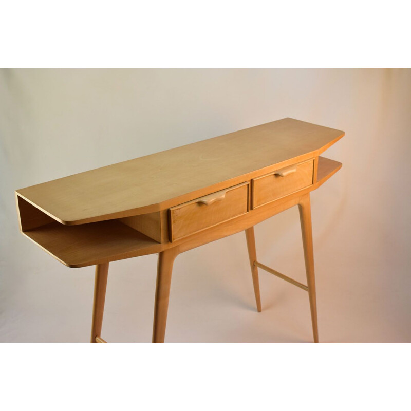 Console italienne vintage en bois