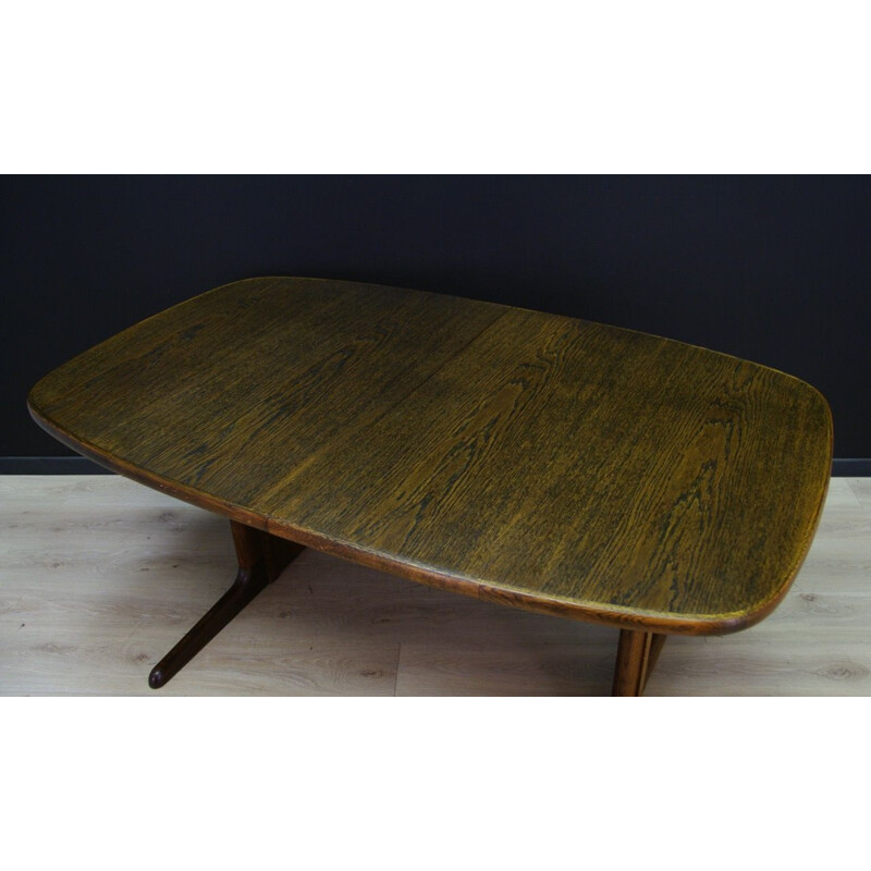 Vintage Skovby danish design table in oakwood 1970