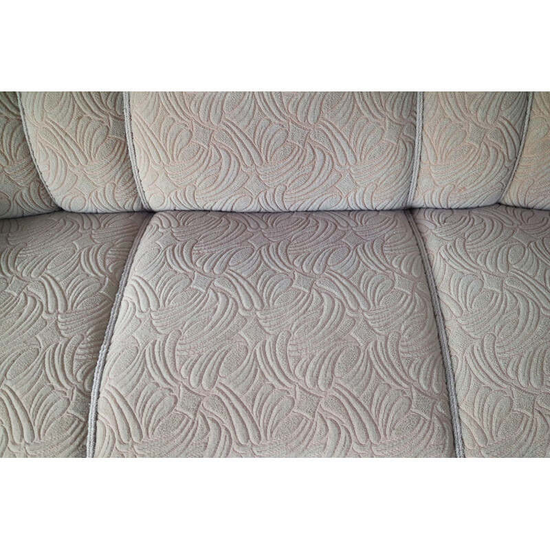 Scandinavian beige sofa in wool