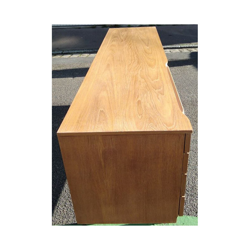 Vintage sideboard in clear teak