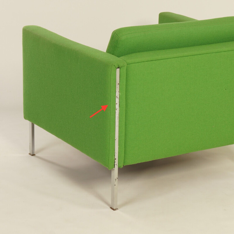 Green 442 armchair by Pierre Paulin for Artifort