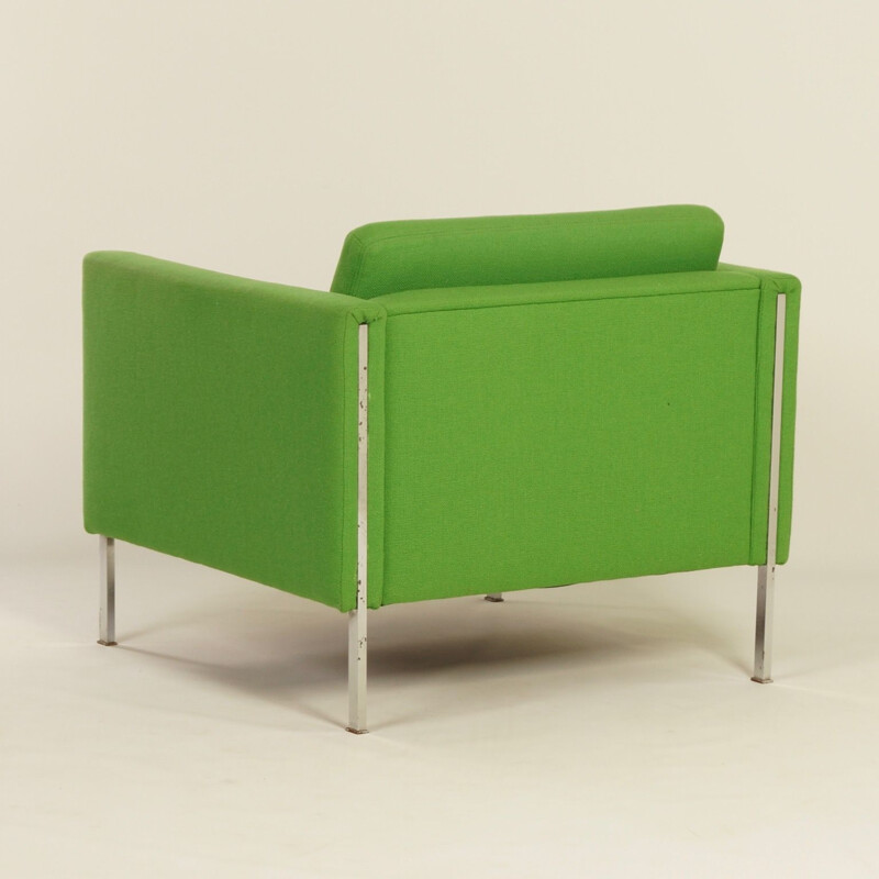 Green 442 armchair by Pierre Paulin for Artifort