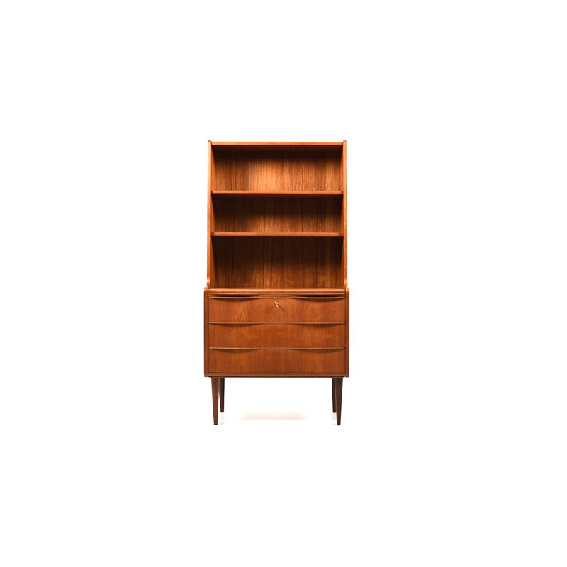 Vintage Danish secretary in teak