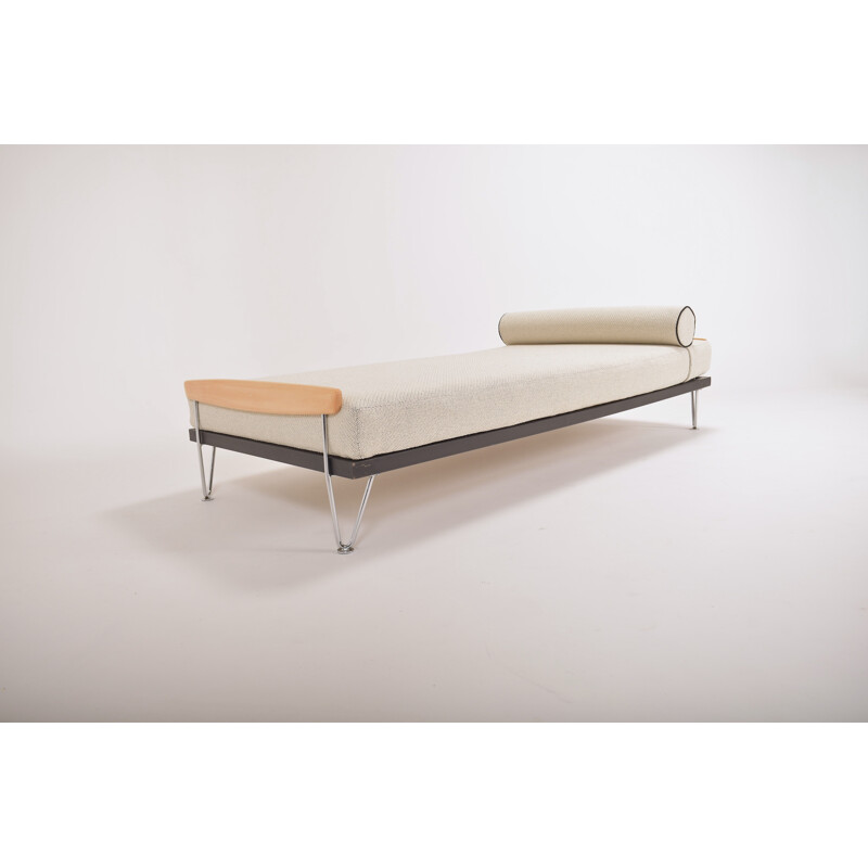 Vintage beige daybed by Fred Ruf