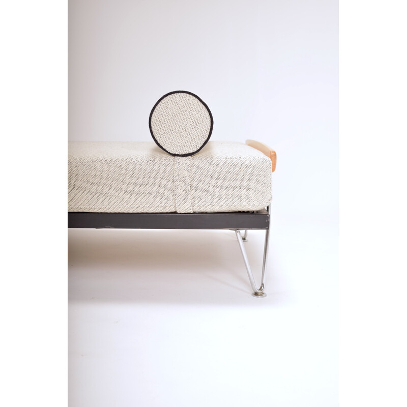 Vintage beige daybed by Fred Ruf