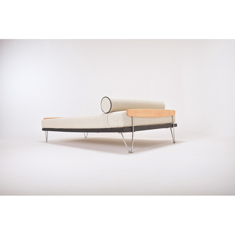 Vintage beige daybed by Fred Ruf