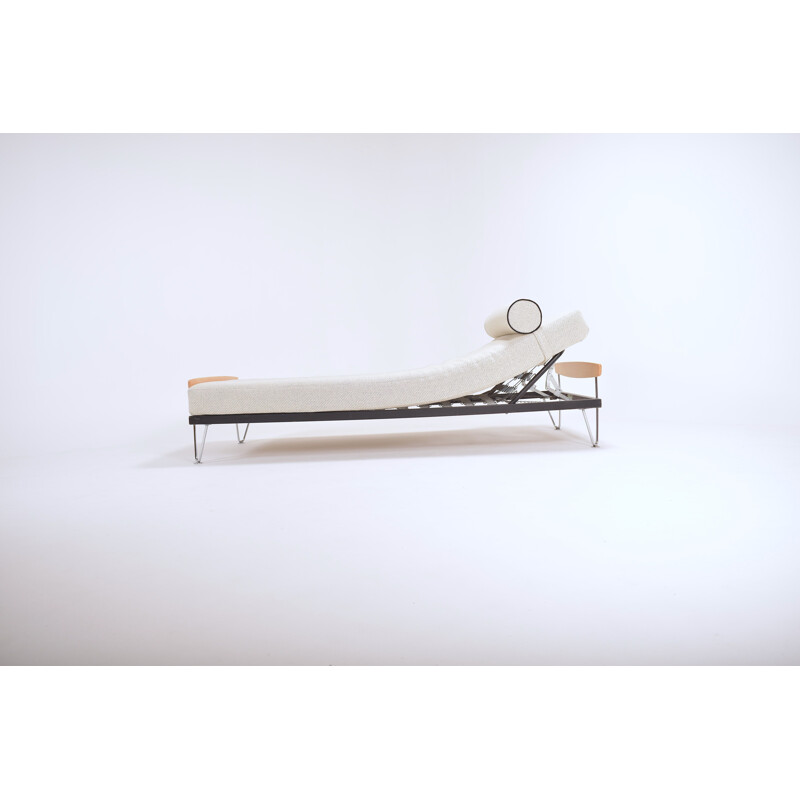 Vintage beige daybed by Fred Ruf