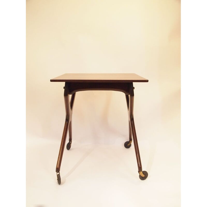 Vintage Danish side table in teak