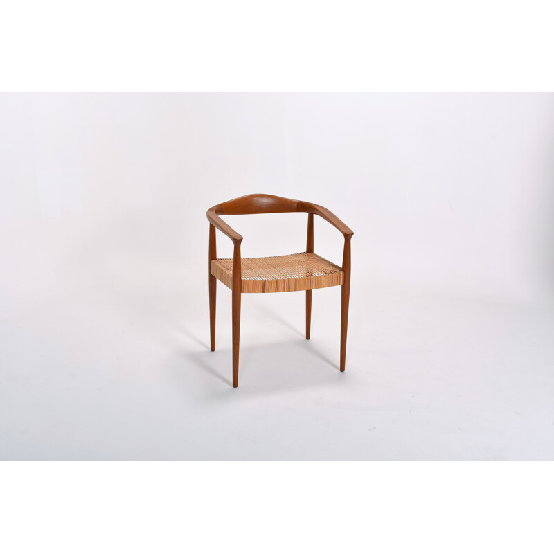 Set of 4 Scandinavian chairs in teak