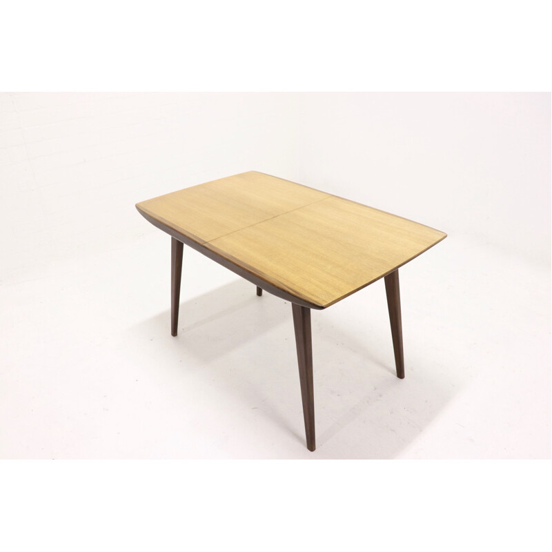 Vintage danish teak table for WeBe 1950